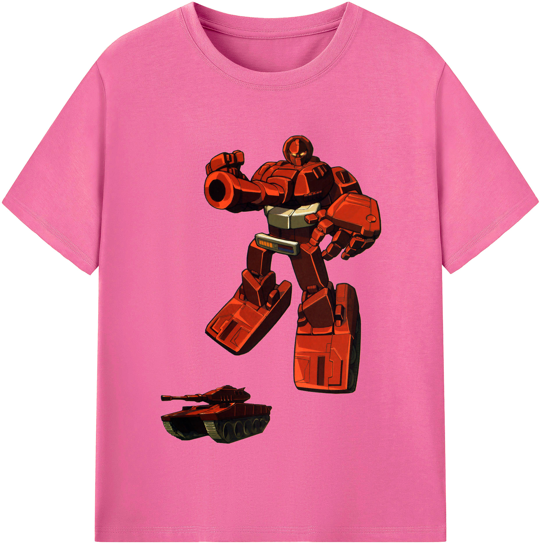 （画像用）  レディースカジュアルプリントTシャツ（綿100％）